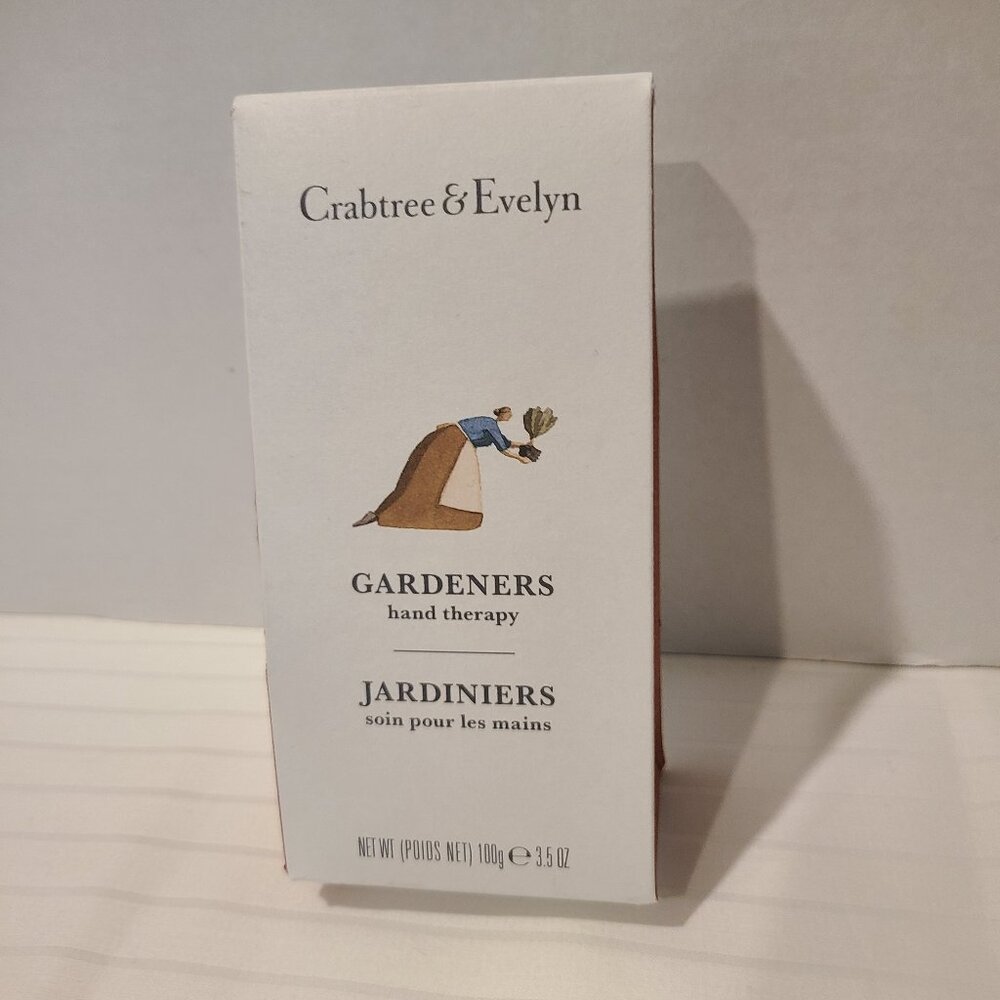 Crabtree & Evelyn Gardeners Hand Therapy Full Size 3.5oz/100g Sealed New In Box